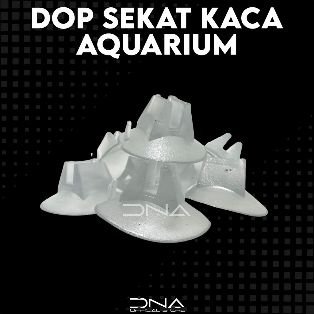 DOP SEKAT KACA Untuk tempelan sekat kaca aquarium sekat filter serbaguna