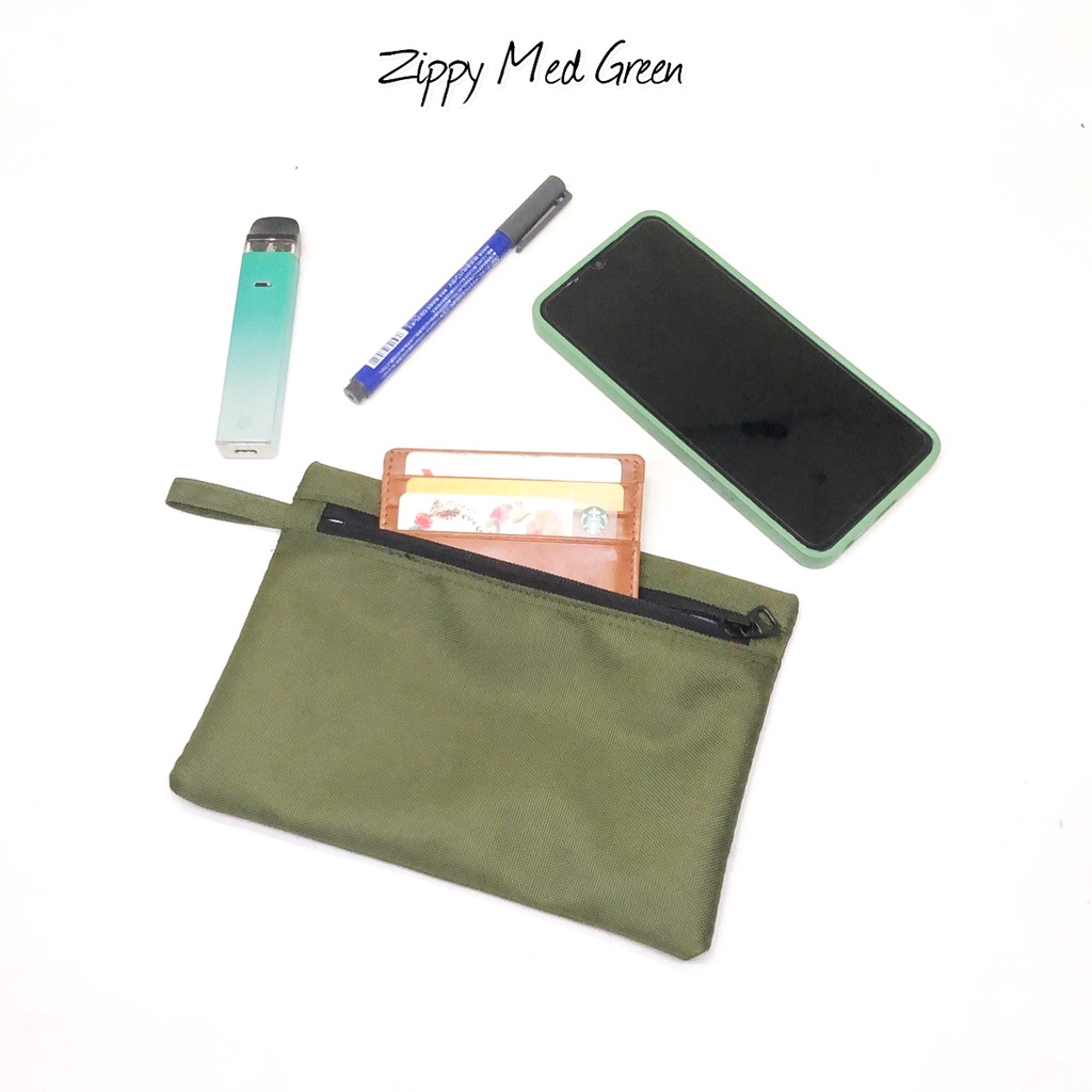 dompet kecil anti air zippy MED dompet pouch tech wallet