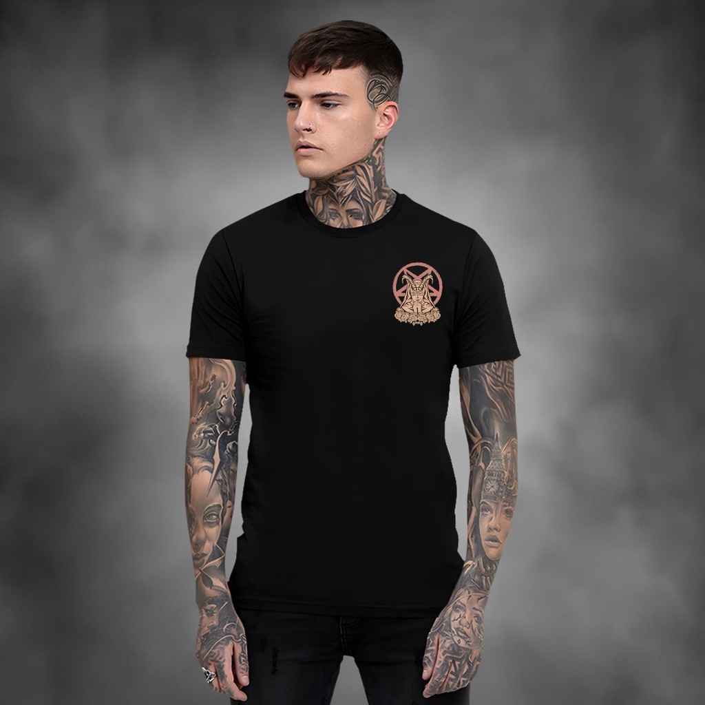 KAOS PLURALISME KAOS SATANIC KERUDUNG VOLT KAOS DISTRO PAKAIAN PRIA