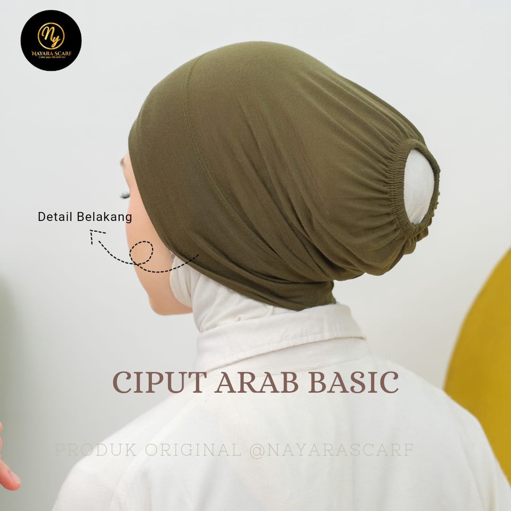 Ciput Arab Basic Kaos / Inner basic / Daleman Hijab