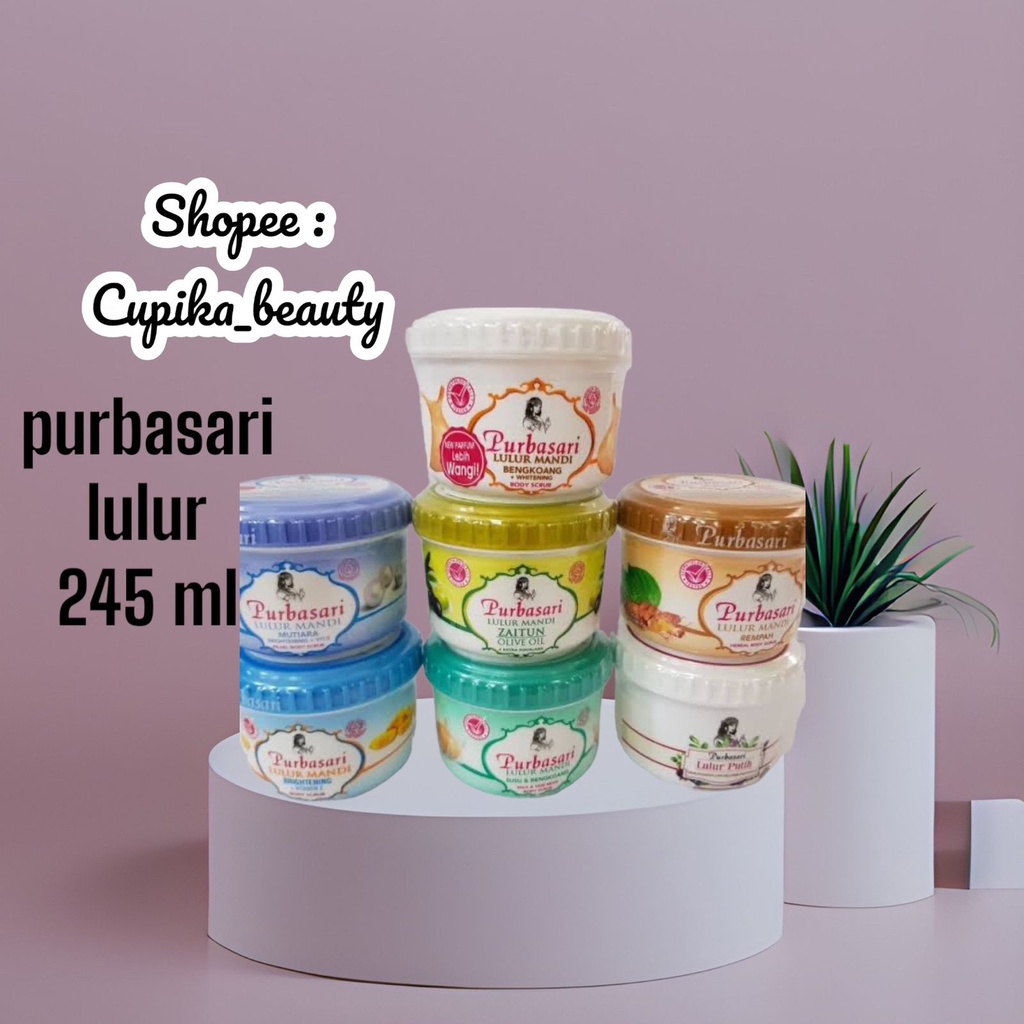 &lt;ci.x&gt;[ 235 gr ] purbasari lulur mandi -- purbasari body scrub