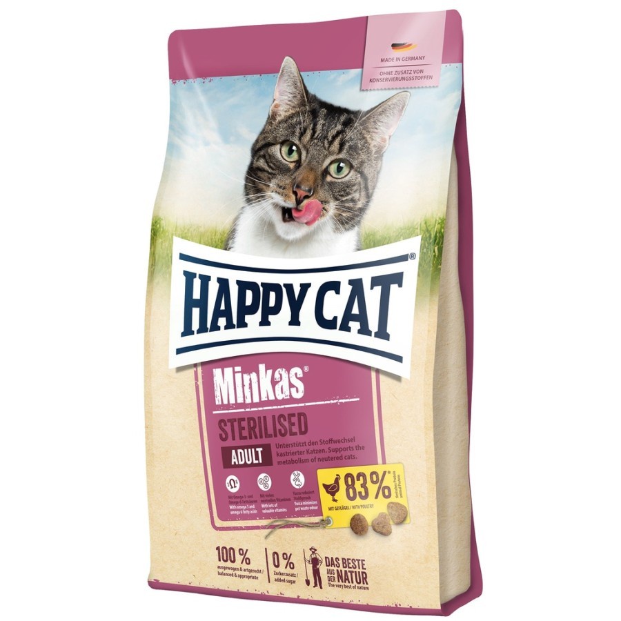 Happy Cat Minkas Perfect Care Dry Food Makanan Kucing Dewasa 500g