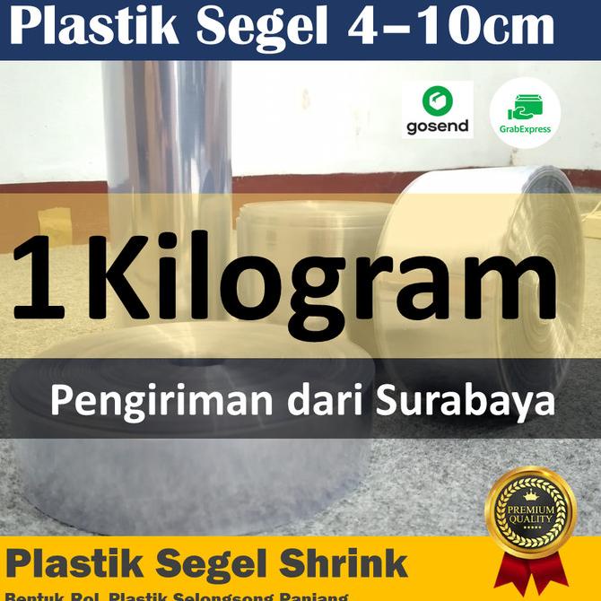 

Plastik Segel Shrink - 1 kilogram (pilihan ukuran 4cm - 10cm) HOT PROMO