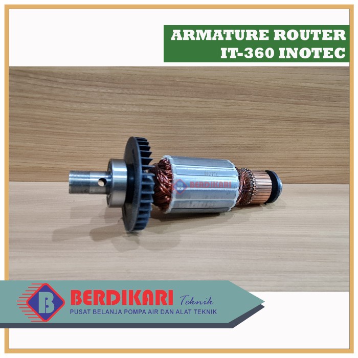 langsung order saja] ARMATURE / ANGKER MT 360 / MT 362 FOR MESIN ROUTER MAKTEC MT360 MT362