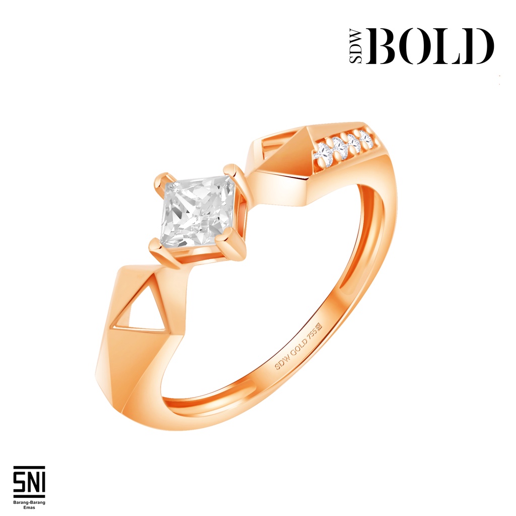 Cincin Sandra Dewi Gold Bold Collections RI221369