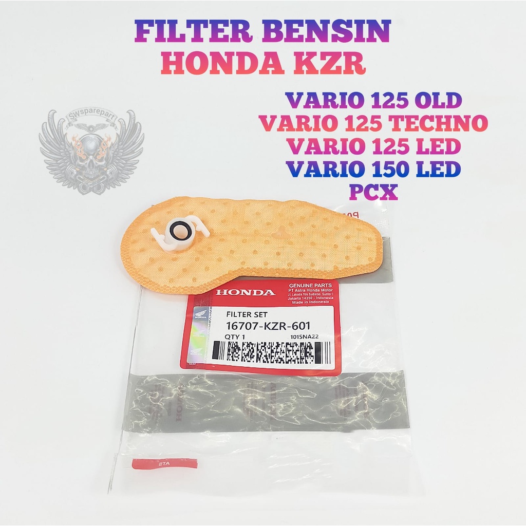 FILTER BENSIN HONDA KZR VARIO 125 LAMA VARIO 125 TECHNO VARIO 125 LED VARIO 150 LED KUALITAS ORIGINA