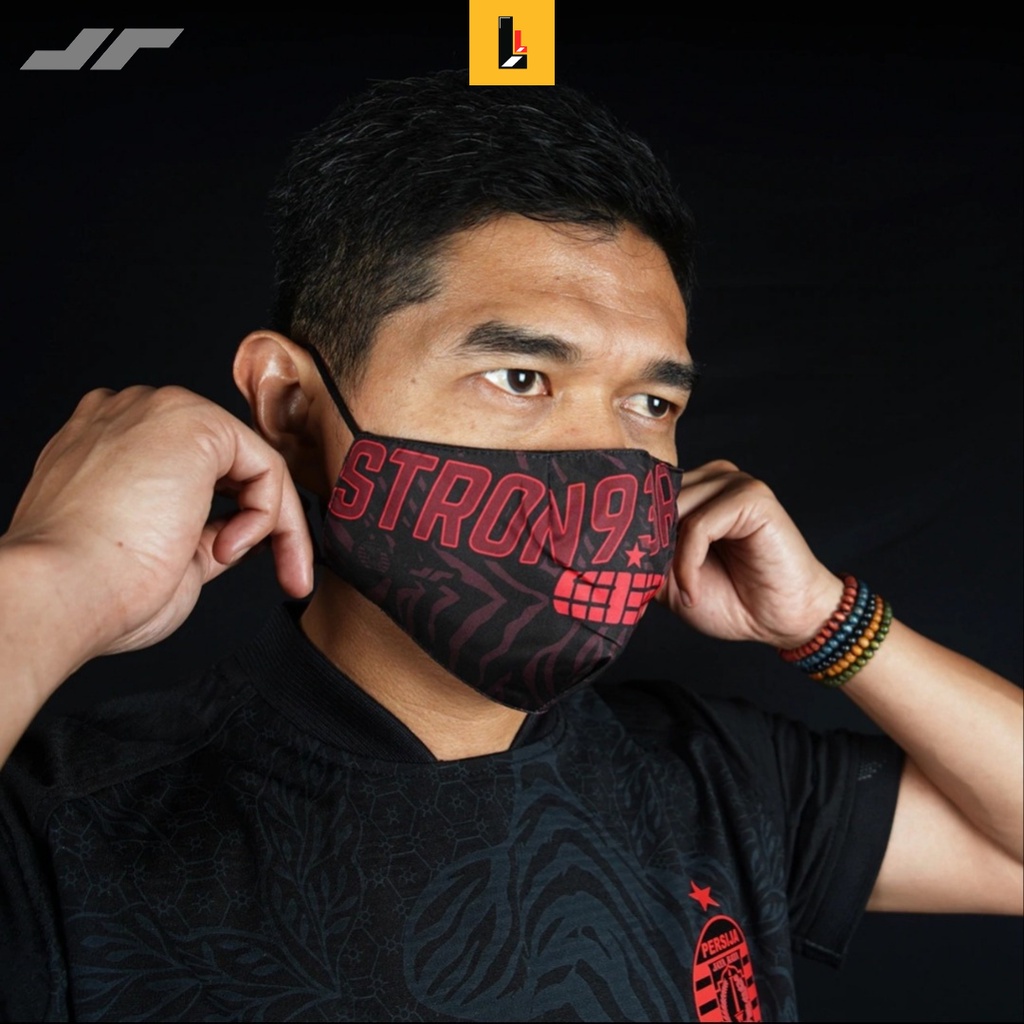 Apparel Juara - Masker Original Persija STRON93R