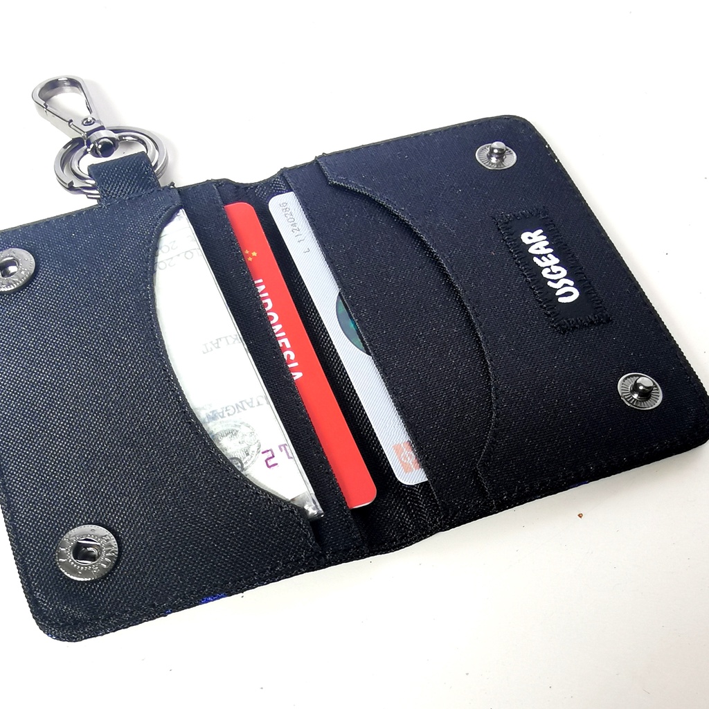 Dompet STNK SIM Gantungan Kunci Mobil Motor Motif