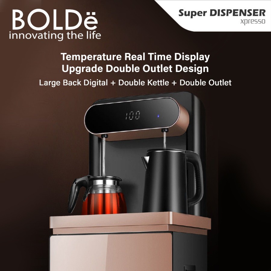 Dispenser Espresso Bolde Smart Fountain Xpresso Galon Bawah Coffee Bar Dispenser Kopi Smart Water Dispenser