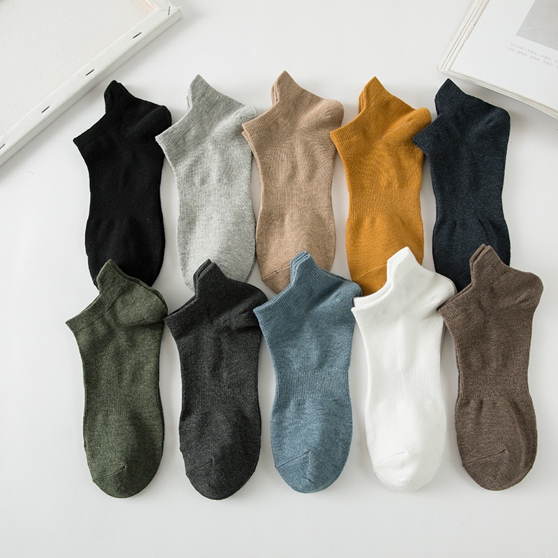 FASHION FAIR - D2024 Kaos Kaki Pendek Semata Kaki / Kaos Kaki Polos Ankle Socks / Kaos Kaki Pendek Pria K5619 / Ankle Socks / Kaki Unisex Casual Kerja