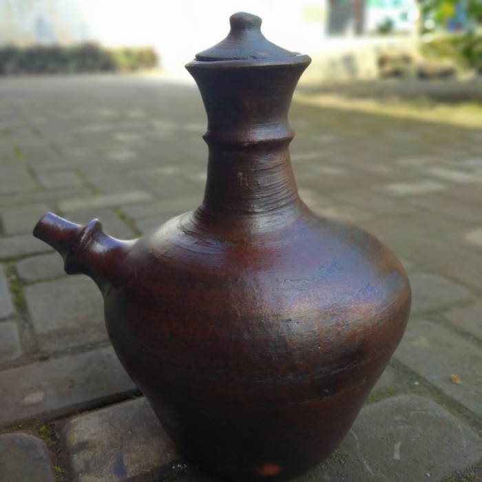 Minum Kendi Air Minum Kendi Gogok Tanah Liat Kendi Gerabah Tempat Air Minum