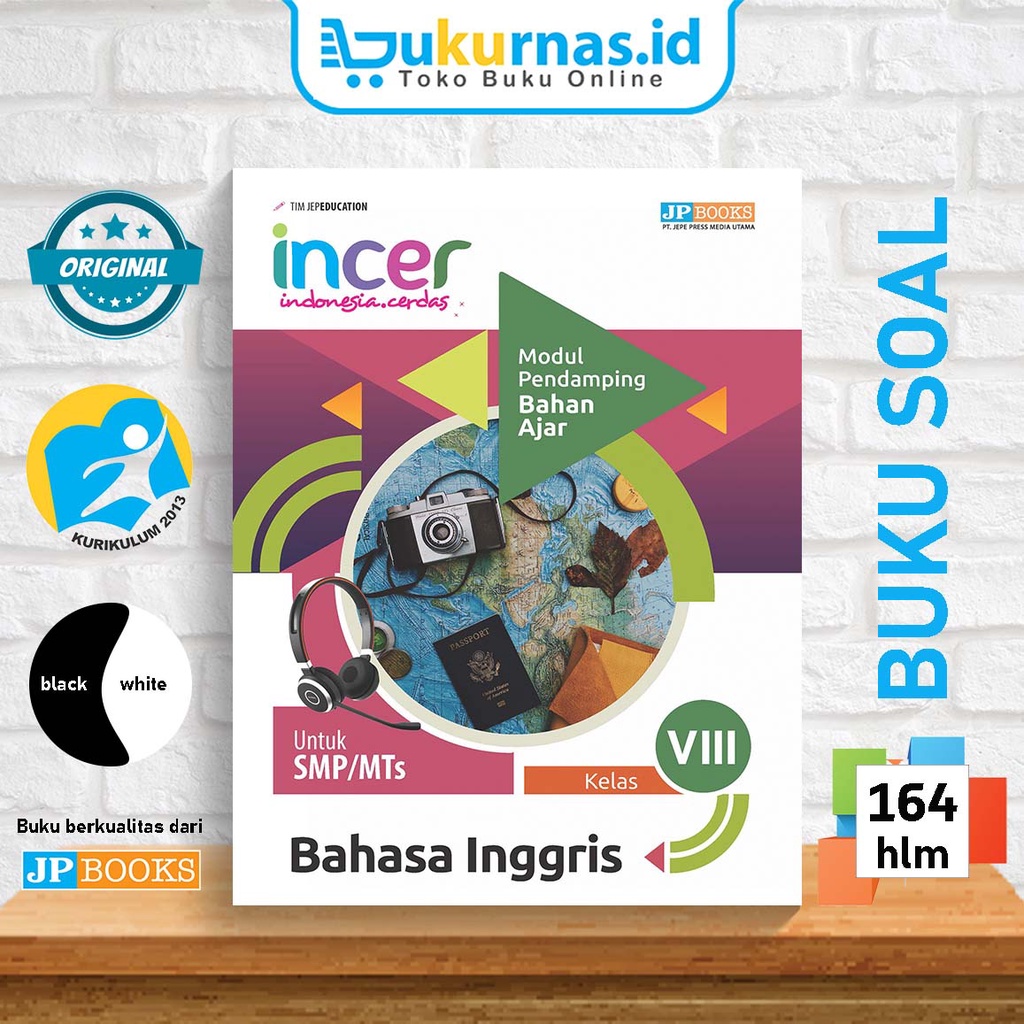 Buku Pendamping Bahasa Inggris SMP Kelas 8 LKS Incer