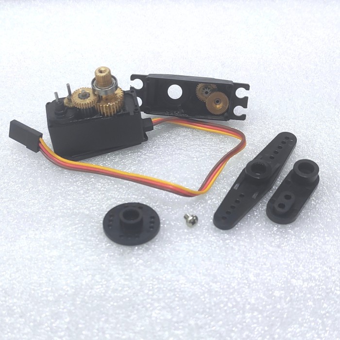 Three Wire Metal Gear Servo 25G Wltoys 12428 12429 124016 124017 #Original