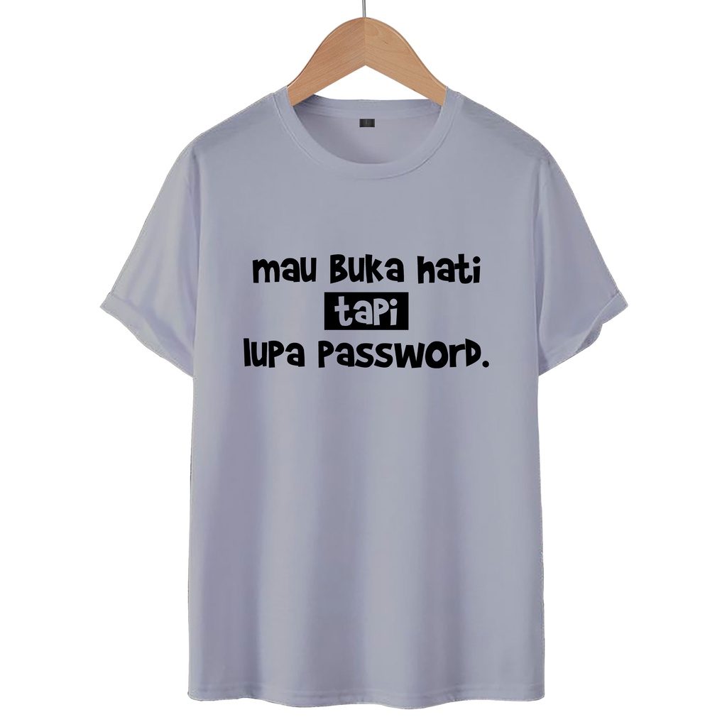 KAOS T-SHIRT LUPA KUNCI / KAOS DISTRO WANITA.