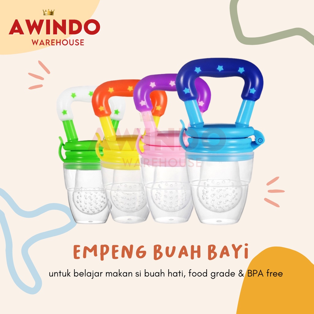 EMPENG - Empeng Dot Gigitan Anak Bayi Buah Fruit Feeder