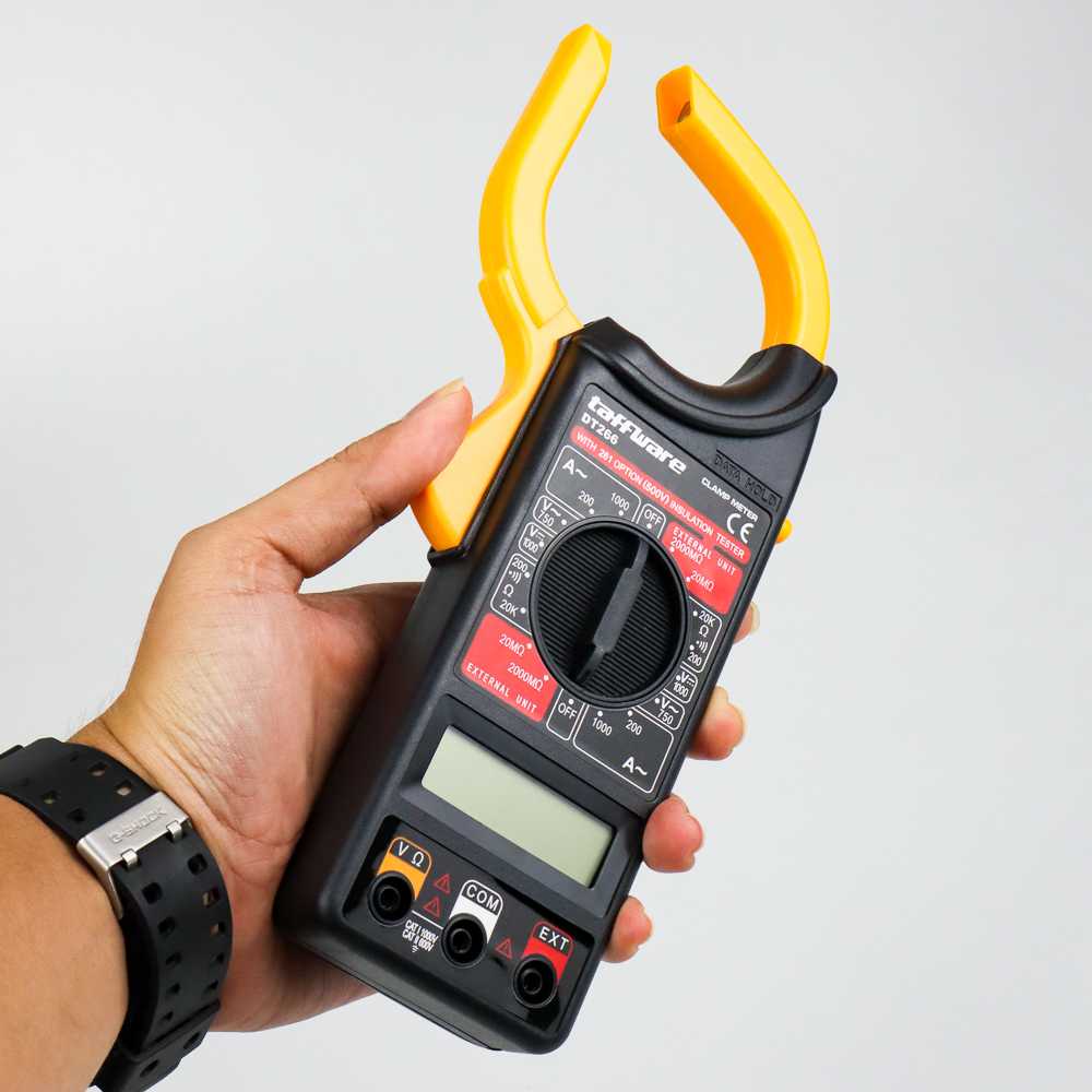 (BISA COD) FTIHSHP  Digital Clamp Multimeter Tang Ampere - DT266