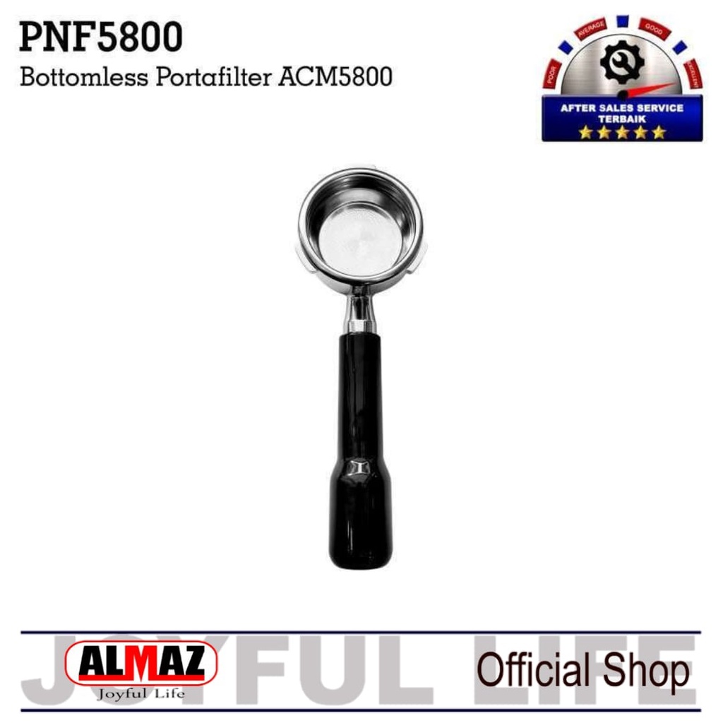 Bottomless Portafilter / Naked Portafilter Leoricco 58mm 3 Kuping