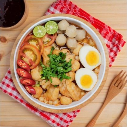 PAKET BAHAGIA - (BASO ACI BAKSO ACI TULANG RANGU BASRENG PEDAS DAUN JERUK TOPPOKI CIRENG RUJAK SEBLAK INSTAN)