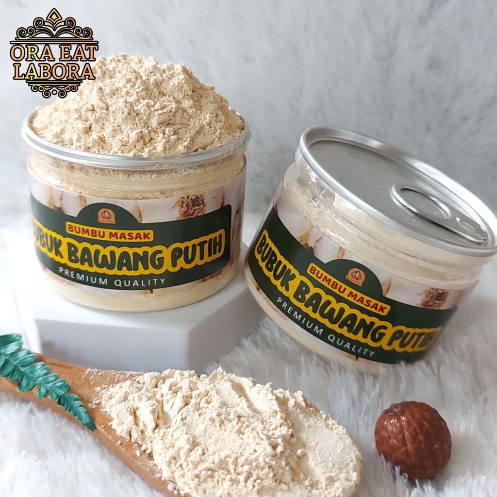 

Can Rempah Bubuk Bawang Putih Bumbu Bawang Putih Garlic Powder Kualitas Premium - Ora Eat Labora