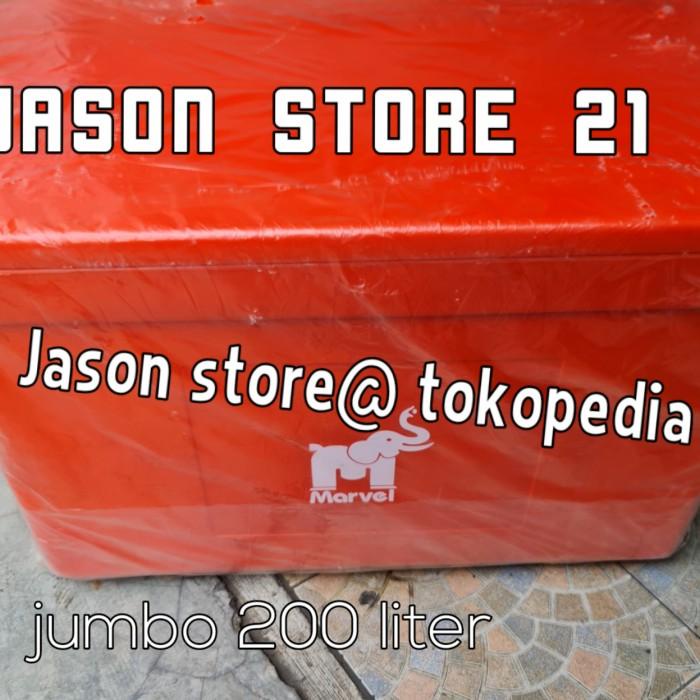 cooler box Marvel 200 liter/cooler box besar marvel 200 liter/kotak es