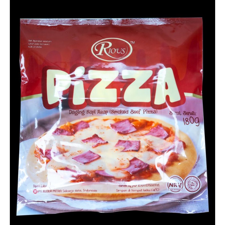 

Rious Pizza | Berat Bersih 180gr