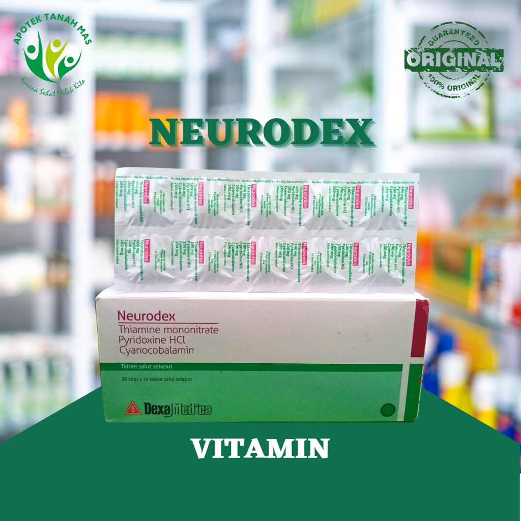 Neurodex Vitamin Kram Kebas Pegal Mual