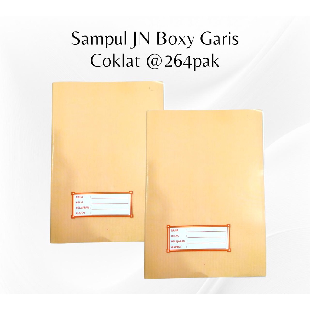 

Sampul Buku Jn Boxy garis & Kwarto Batik