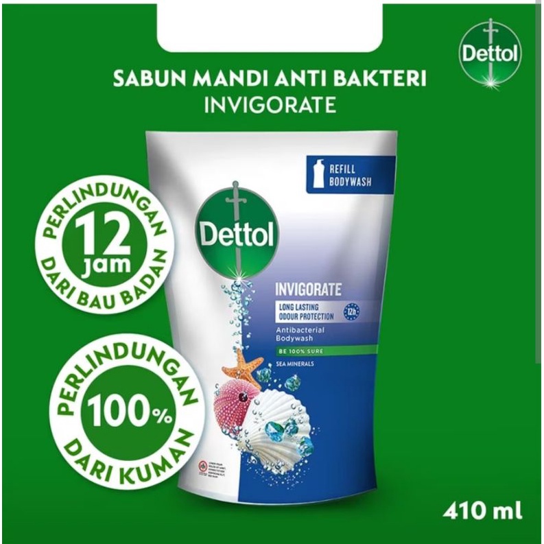 dettol body wash refill 410ml