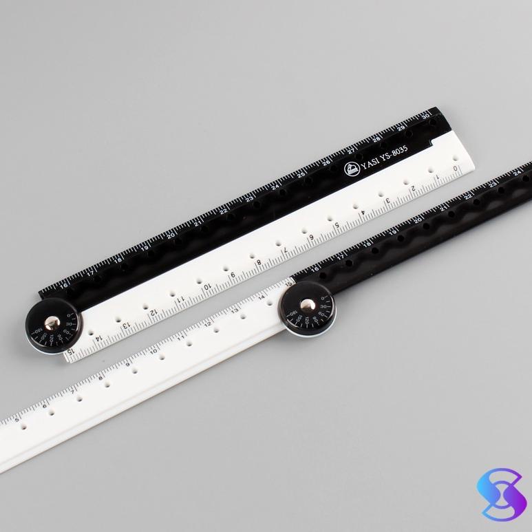 

30 cm Flexible Ruler folding ruler penggaris lentur tidak bisa patah-Suning Mall ✡Produk