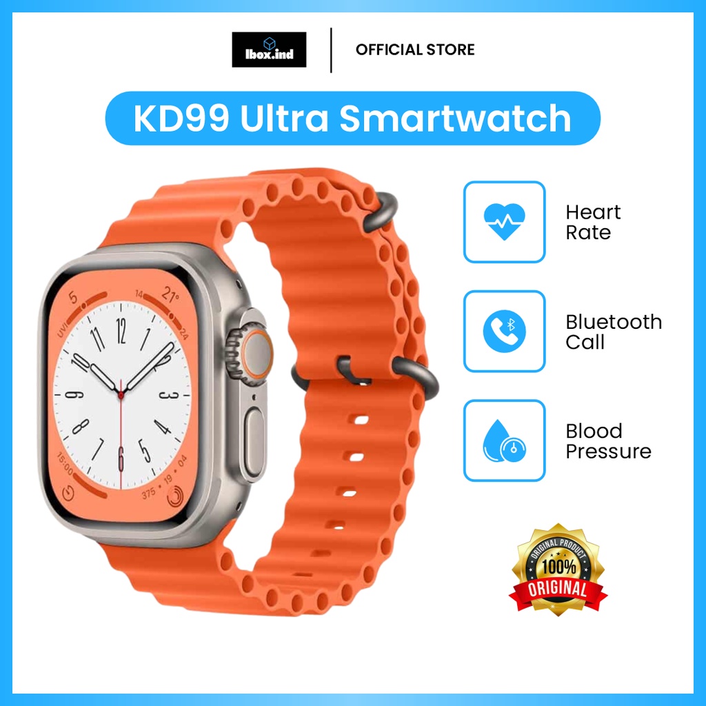 Watch T800 Jam Tangan Smart Watch Bluetooth Waterproof