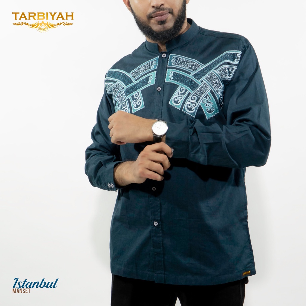 Baju Koko Lengan Panjang Manset