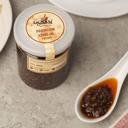 

Di⚡kon !! Sambal Sassi - Premium Chilli Oil (Sambal Minyak dengan Minyak Kanola)