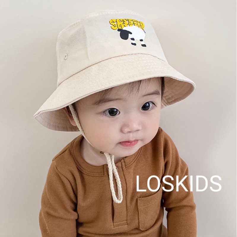 TOPI ANAK BABY KIDS TOPI BUCKET KARAKTER LOSKIDS