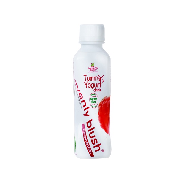 HEAVENLY BLUSH DRINK YOGURT TUMMY RASPBERRY BLB BROCOLI 180 ML