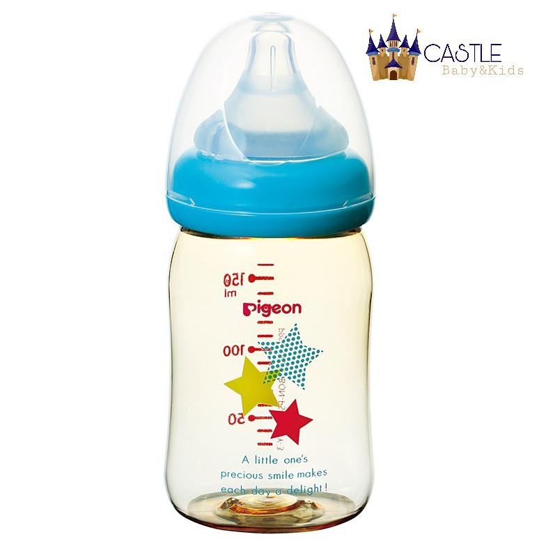 Castle - Pigeon Botol Susu Bayi PPSU Star 160ML - Botol PPSU Pigeon