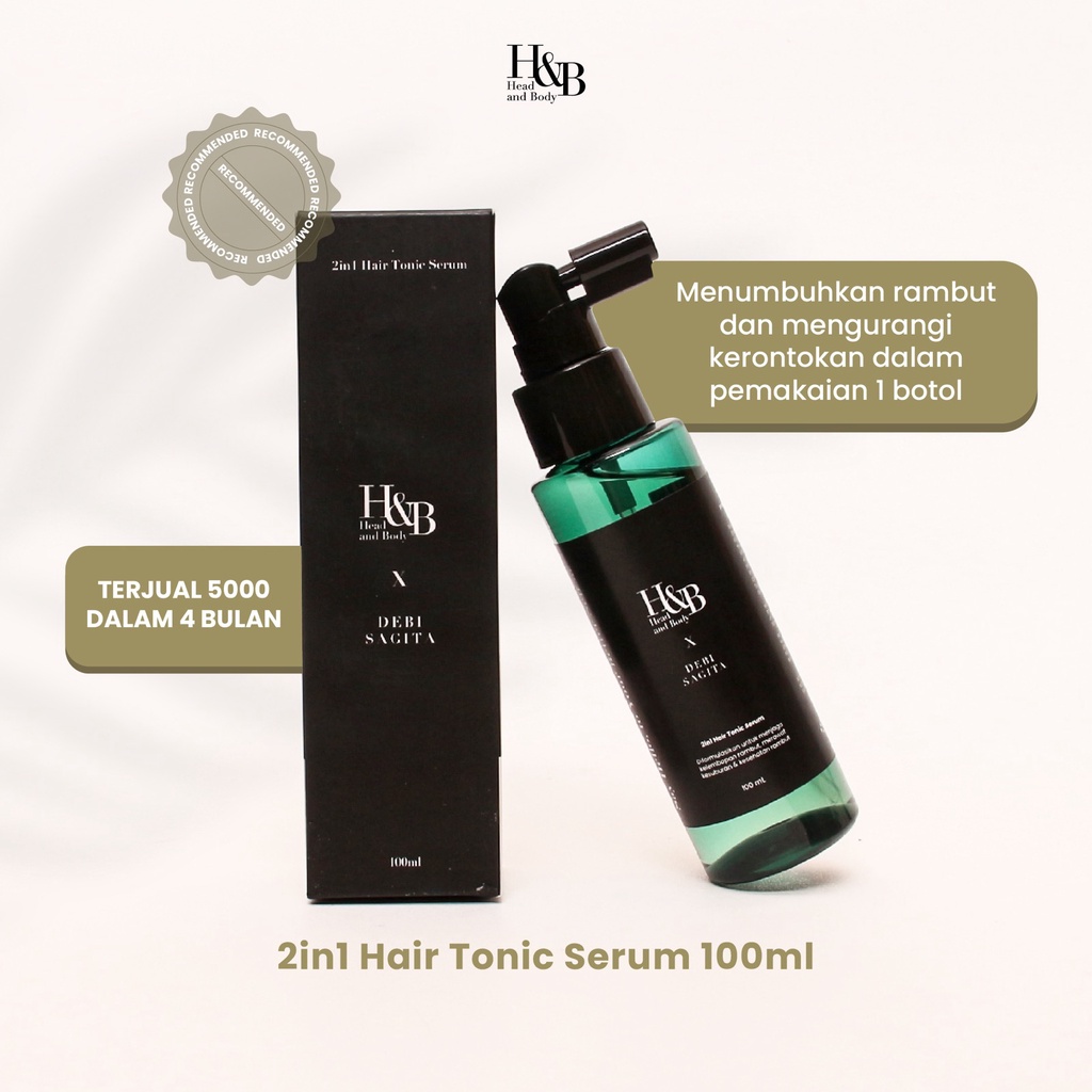 2in1 Hair Tonic+SERUM THEHEADANDBODY New Packaging