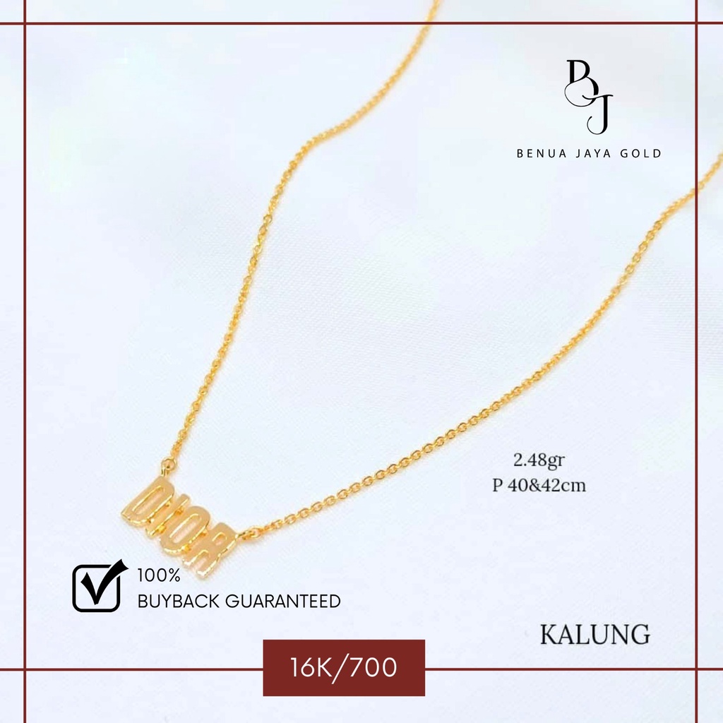 Kalung Fashion Emas 16K/700