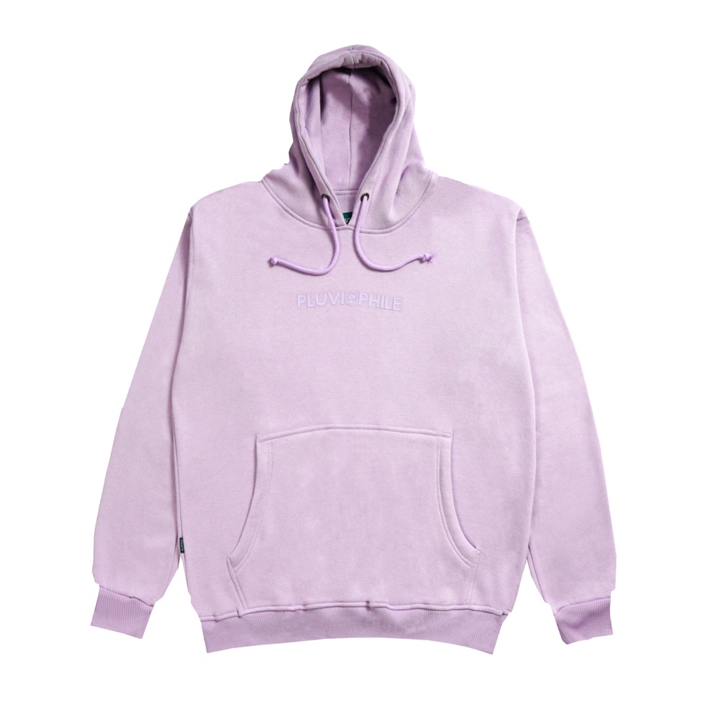 Pluviophile - Hoodie High Density logo Lilac