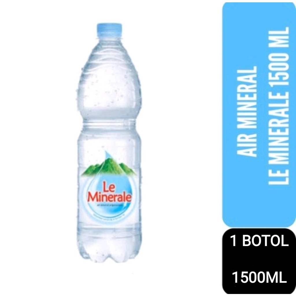 

Le Mineral 1500ML (1,5LTR) ~ 1 BOTOL