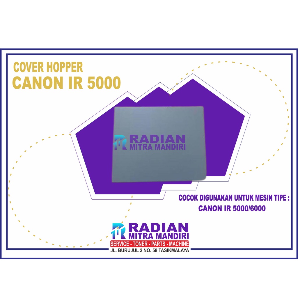 COVER HOPPER MESIN FOTOCOPY CANON CANON IR 5000/IR 6000