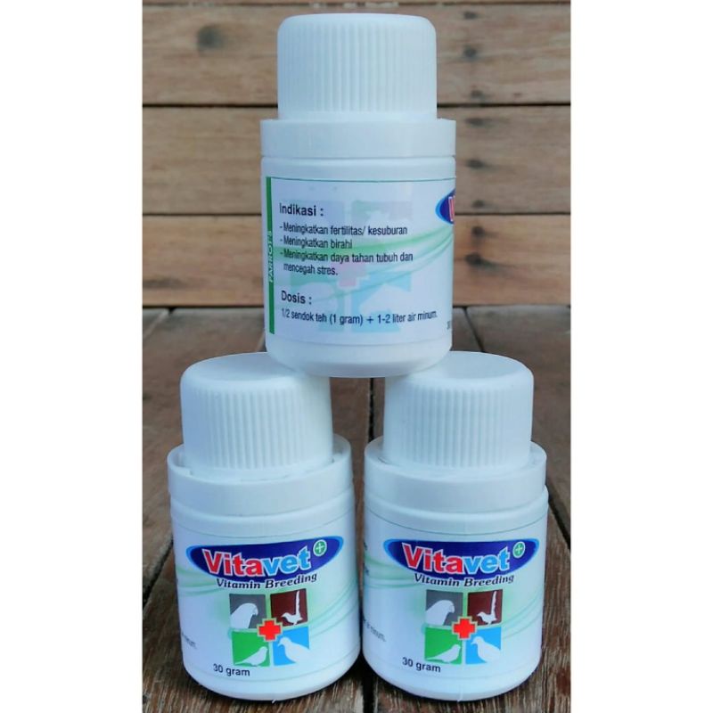 VITAVET best breeding vitamin ternak burung finch gould amadin gelatik owl zebra strawberry emprit b