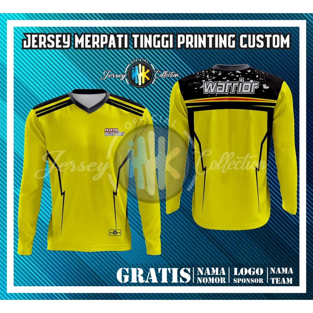 JERSEY MERPATI/ JERSEY KOLONG MERPATI/ JERSEY DARA NEW DESAIN