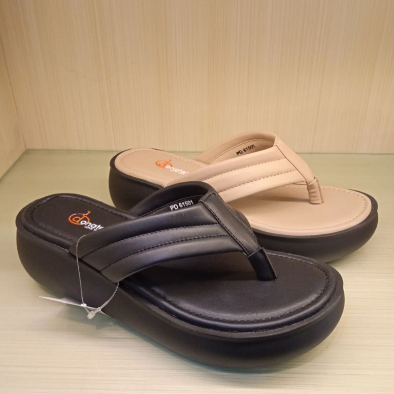 ISM - Sandal Wedges Wanita Donatello/PD.61501 - Sandal Wedges Simple