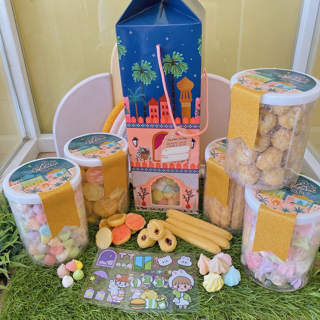 Bundling Hampers Macaron Kue Kering Ramadhan Kareem