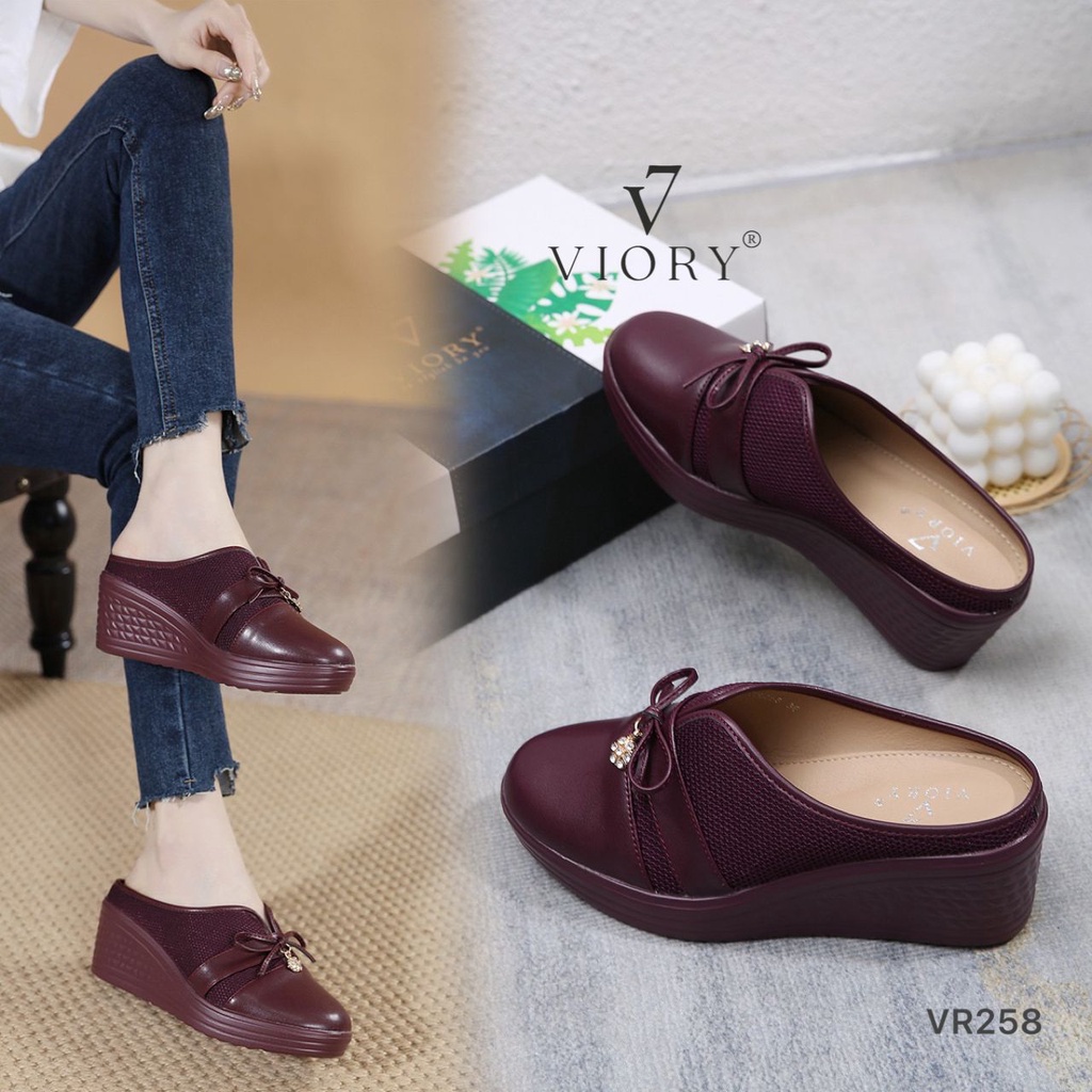 VIORY Slop Wedges Shoes #VR258 ORIGINAL