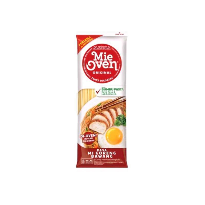 

Mayora Mie Oven Original Rasa Mie Goreng Bawang 78gr