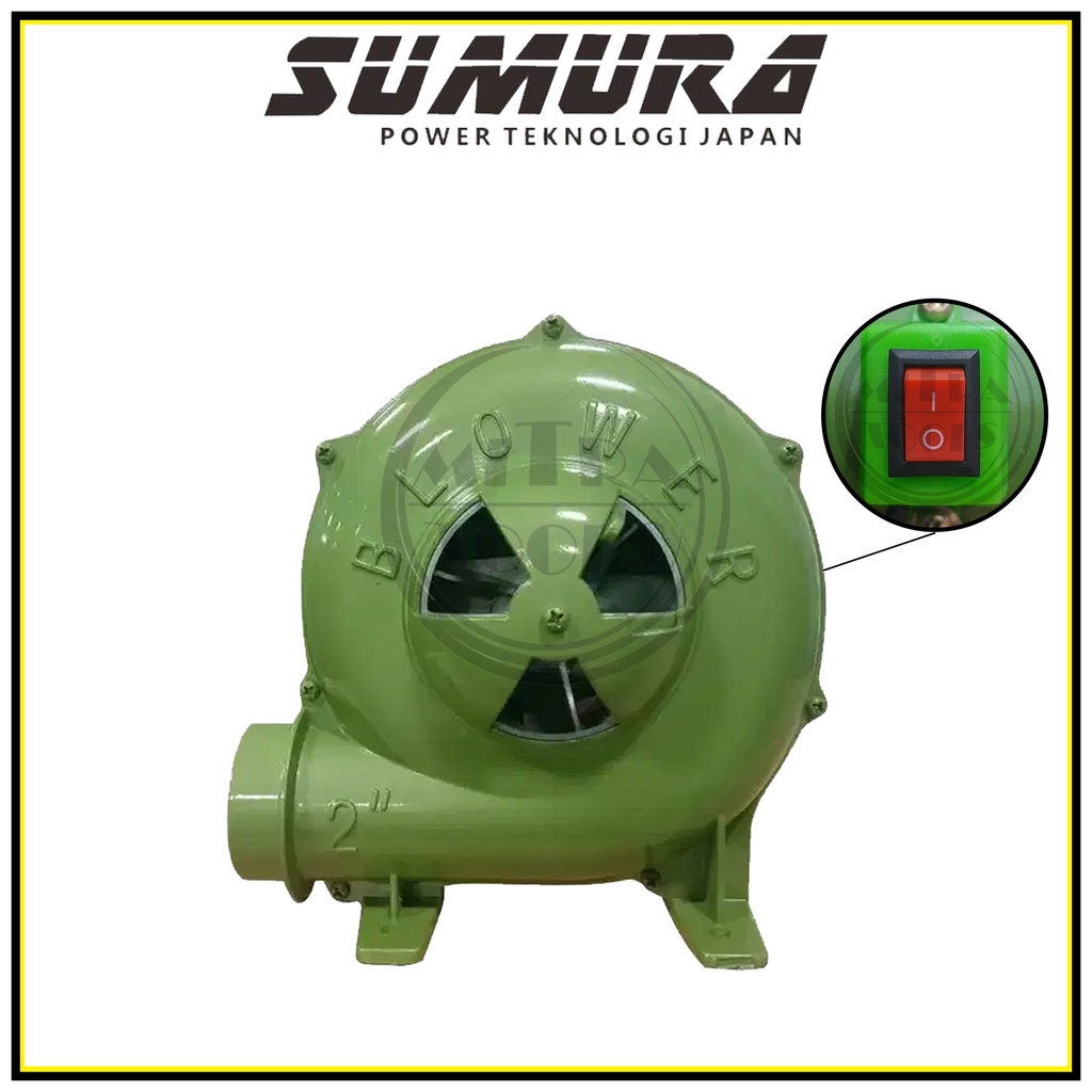 SUMURA Blower Angin Keong 2 Inch / Blower Keong / Blower Elektrik 2" Full Tembaga
