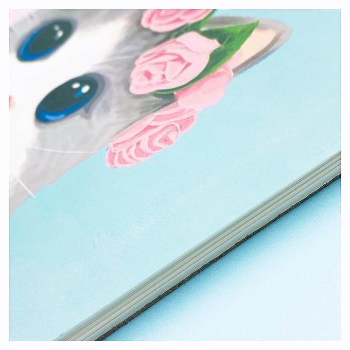 

sketchbook a4 spiral fairy cat hijau tosca