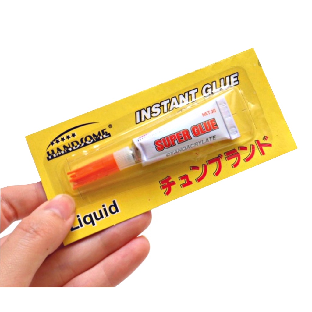 

Lem Super Glue Handsome (isi 12 pcs / 1 lusin)