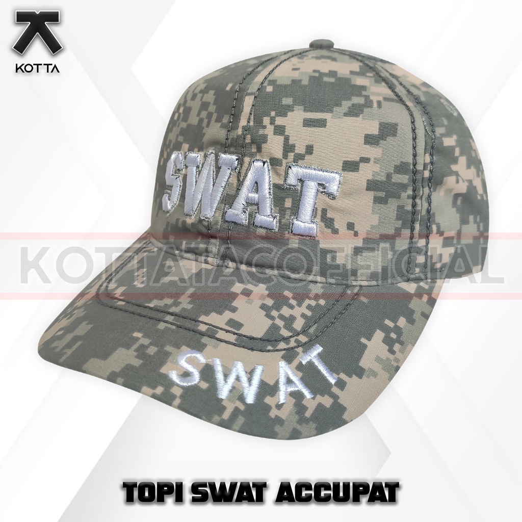 TOPI SWAT ACCUPAT PREMIUM - TOPI TACTICAL SWAT - TOPI TACTICAL ACCUPAT